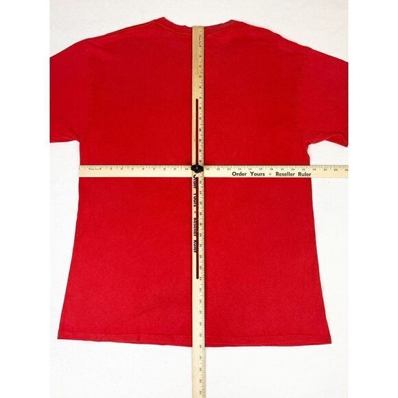 Vintage 1991 I Love Lucy Show T-Shirt Red Large Embroidered TV Single Stitch - Picture 7 of 9
